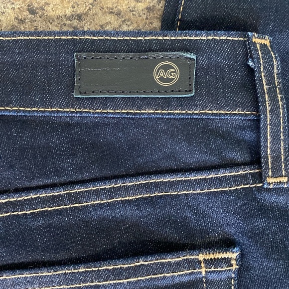 AG Adriano Goldschmied Mari High Rise Dark Wash Straight Jeans Women’s Size 32 - Picture 4 of 16
